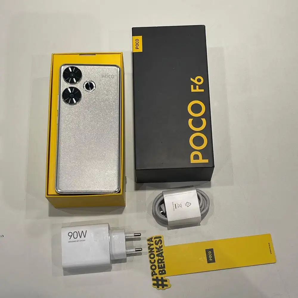 poco F6 ram 12/512 fullset second