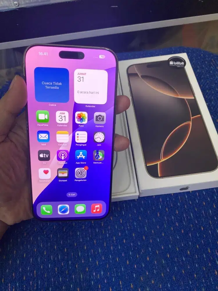 Iphone 16 Pro Max 256 Gb Desert Bh 100%