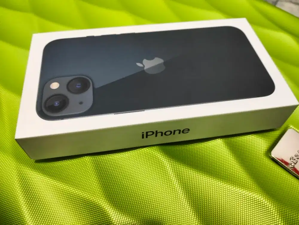 Iphone Apple 13 IBOX 128gb Masih Segel BNIB Midnight Black