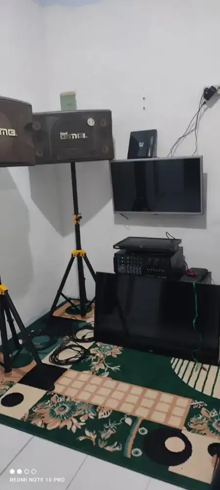 Speaker set karaoke bmb
