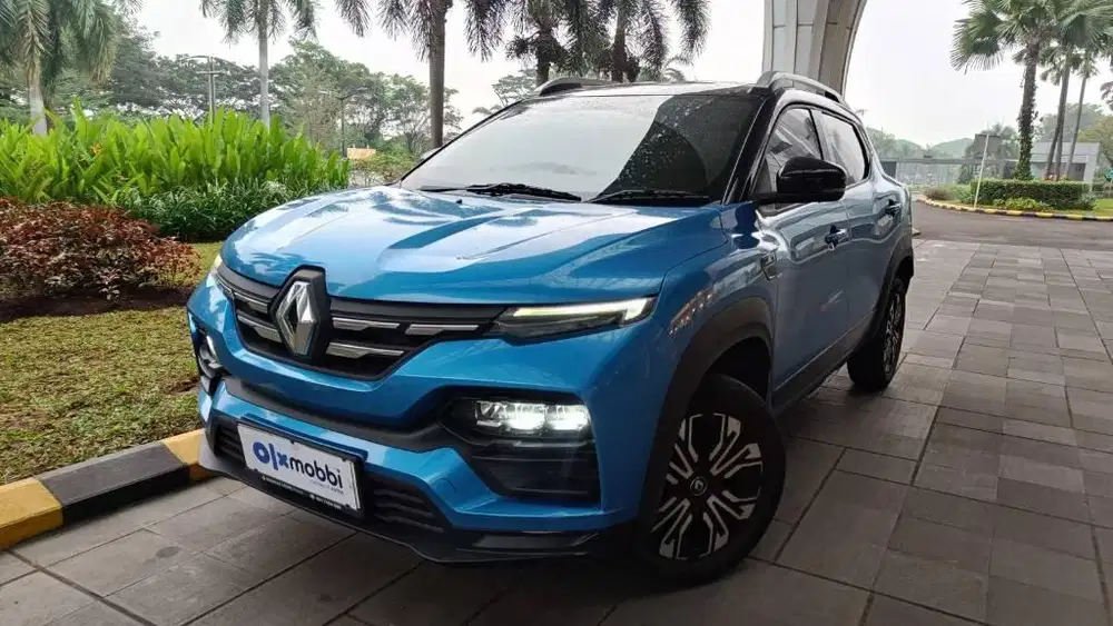 TDP Rendah -  Renault Kiger 1.0 Turbo RXZ Bensin AT 2021 Biru CID