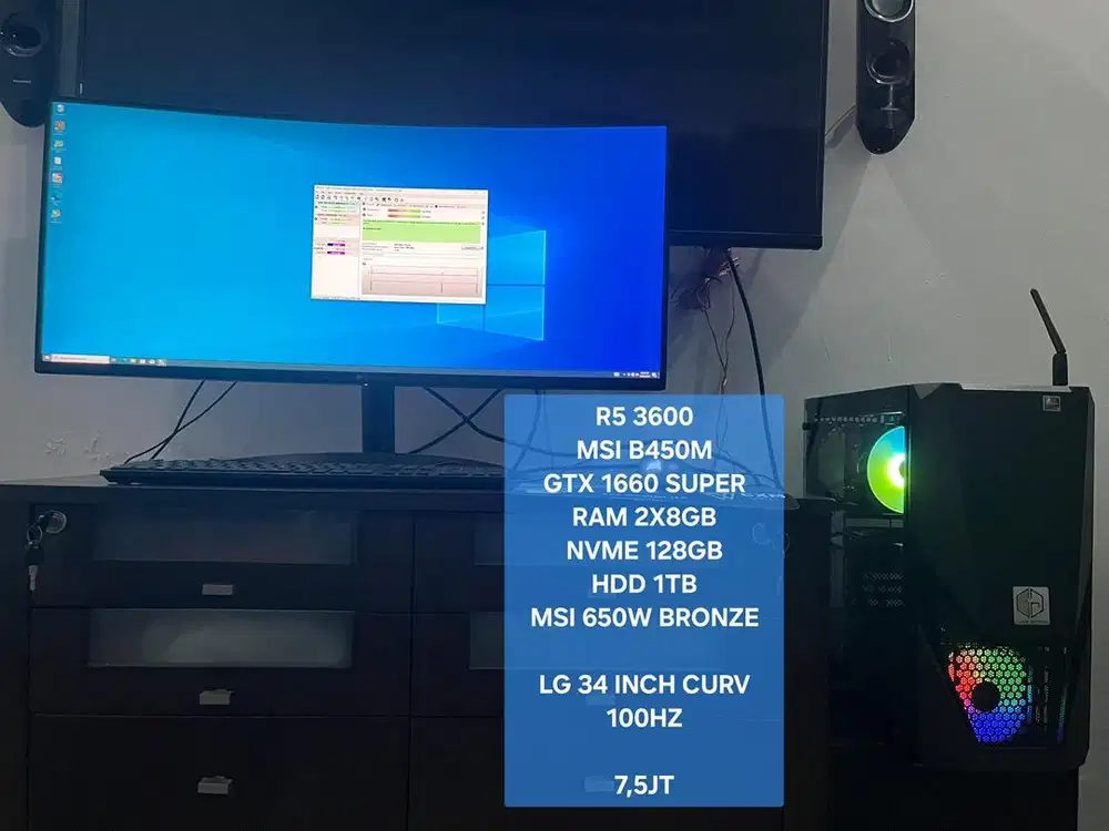 PC Gaming Siap Pakai