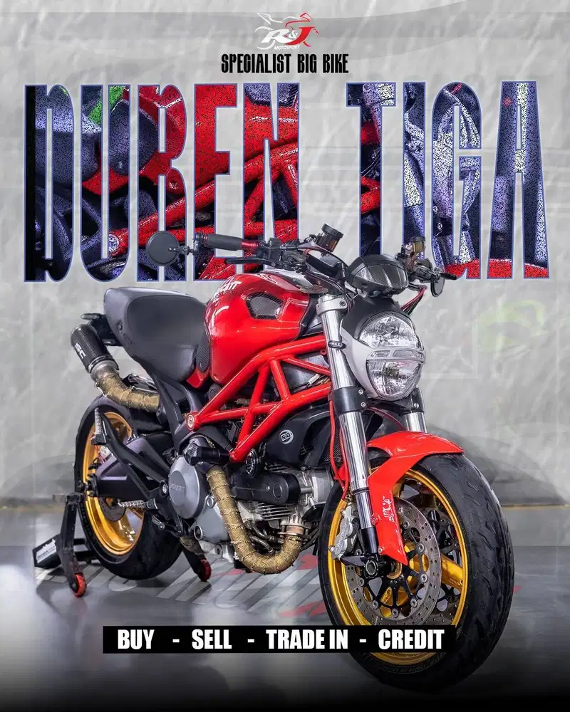 Ducati Monster 795 Nik 2012 Km 19.000an Full Paper  ‎
