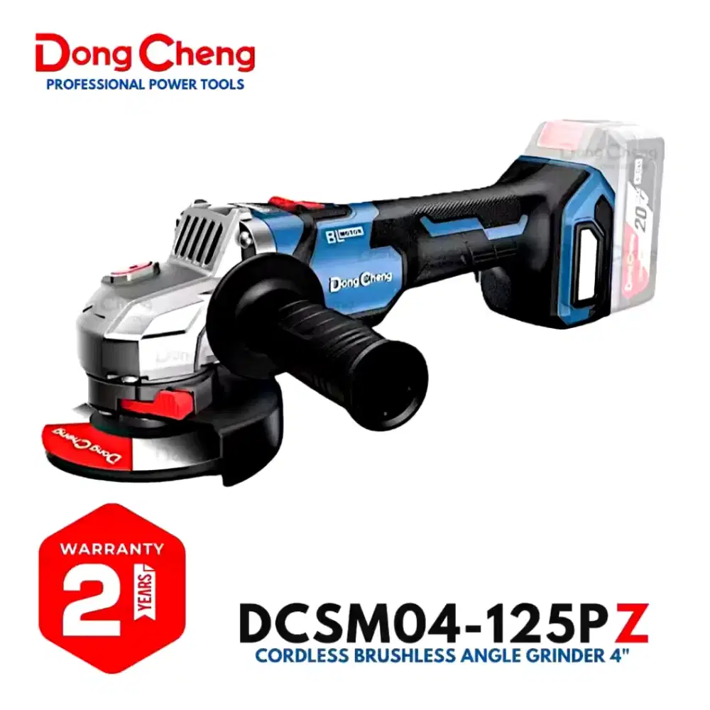 DongCheng DCSM04-125PCordless Brushless Angle Grinder 5 Mesin Gerinda