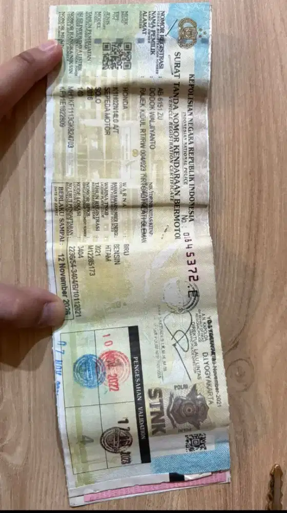 Dijual vario 150, 2016 barang mulus, nego halus