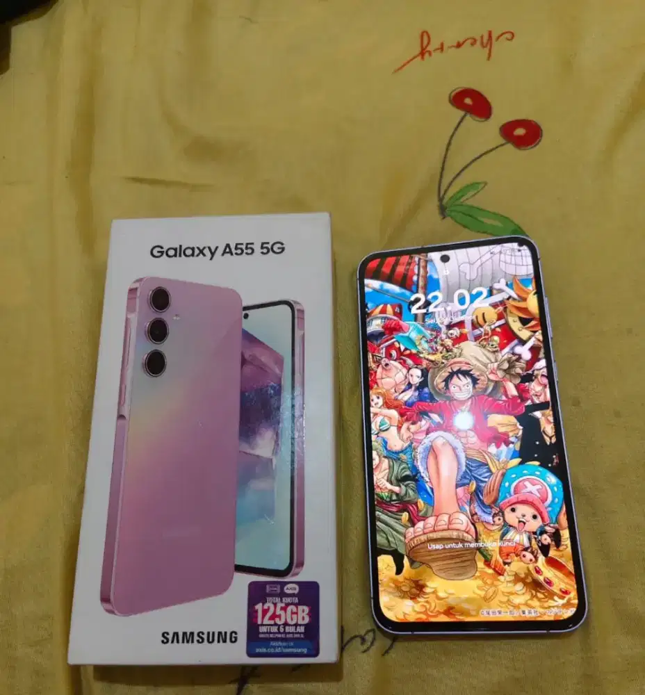 Jual cepat Samsung A55 5G 8/256 Fullset