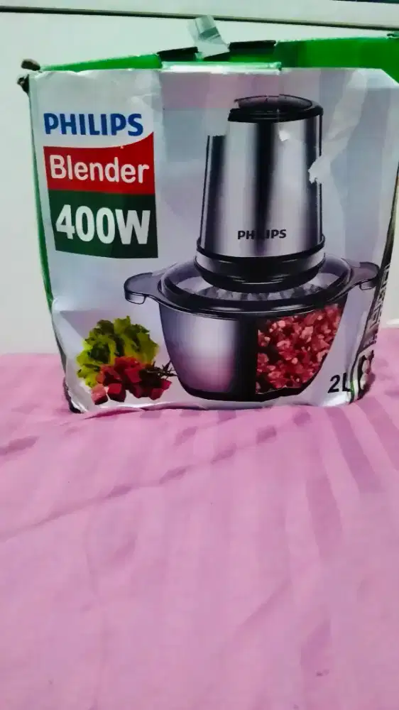 Chopper merk Philips penggiling daging dan bumbu