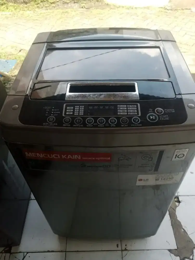 mesin cuci 1 tabung merek LG