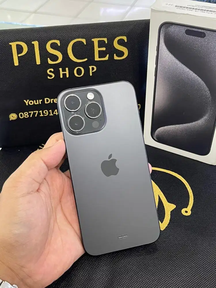 IPHONE 15 PRO MAX 1TB IBOX BH90 MULUS FULSET