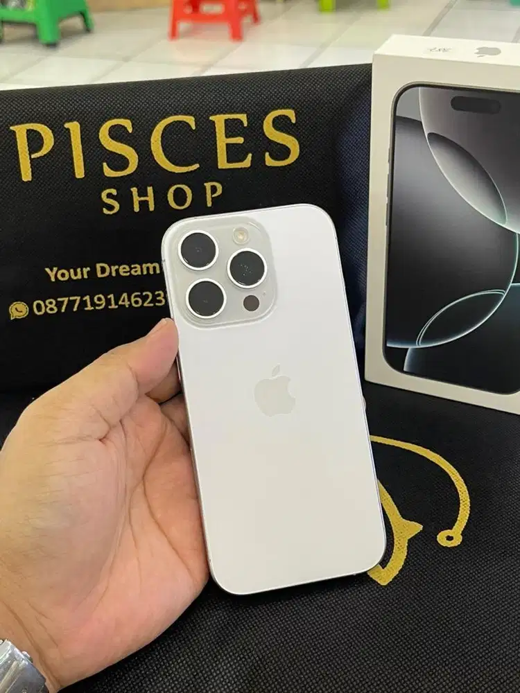 IPHONE 16 PRO 1TB RESMI DUAL SIM FULSET MULUS BKN 17