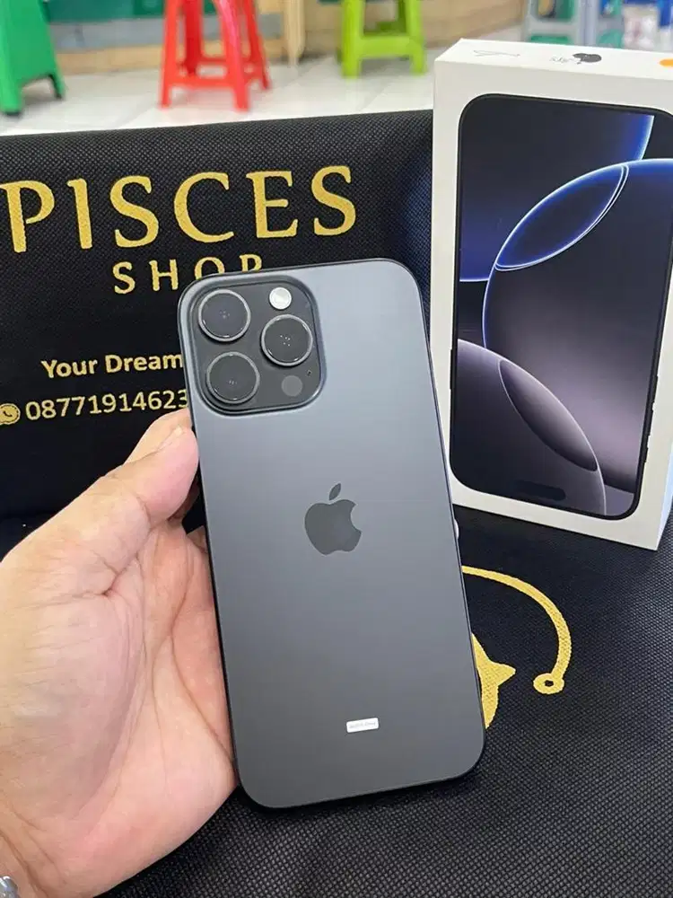 IPHONE 16 PRO MAX 256 IBOX BH100 JULI 2026 MULUS