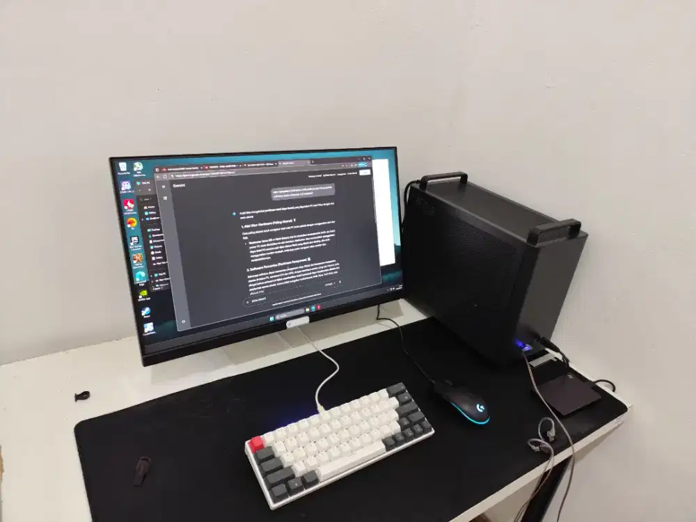 full set pc Ryzen 5 5500 gtx
1660 super, pc only jg bisa silahkan nego