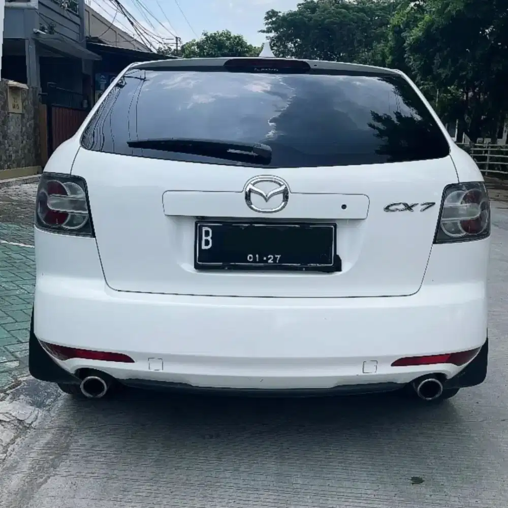 2012 MAZDA CX-7 HIGH PUTIH TYPE TERTINGGI 2.3 CC TURBO BAGUS BANGET