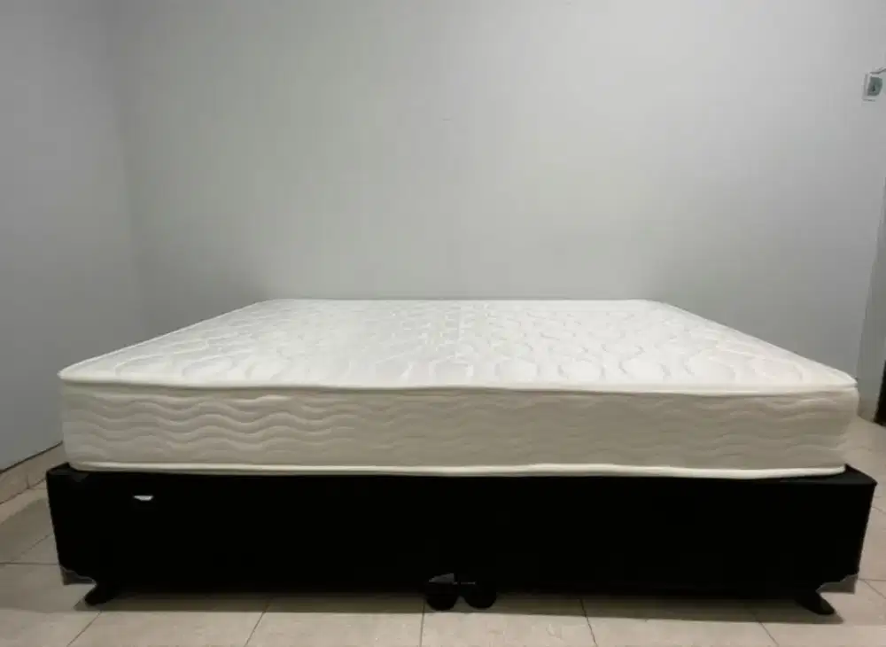 JUAL RUGI Kasur ZINUS DELUXE 100 x 200 & Dipan custom