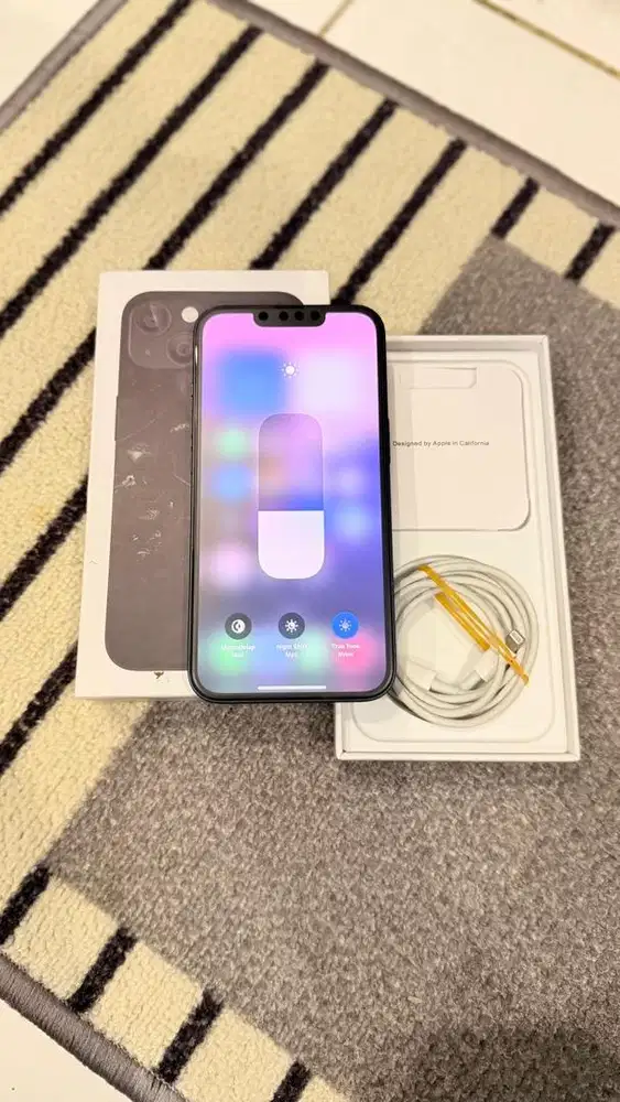 Dijual Iphone 13 Midnight 128GB Terdaftar Lengkap