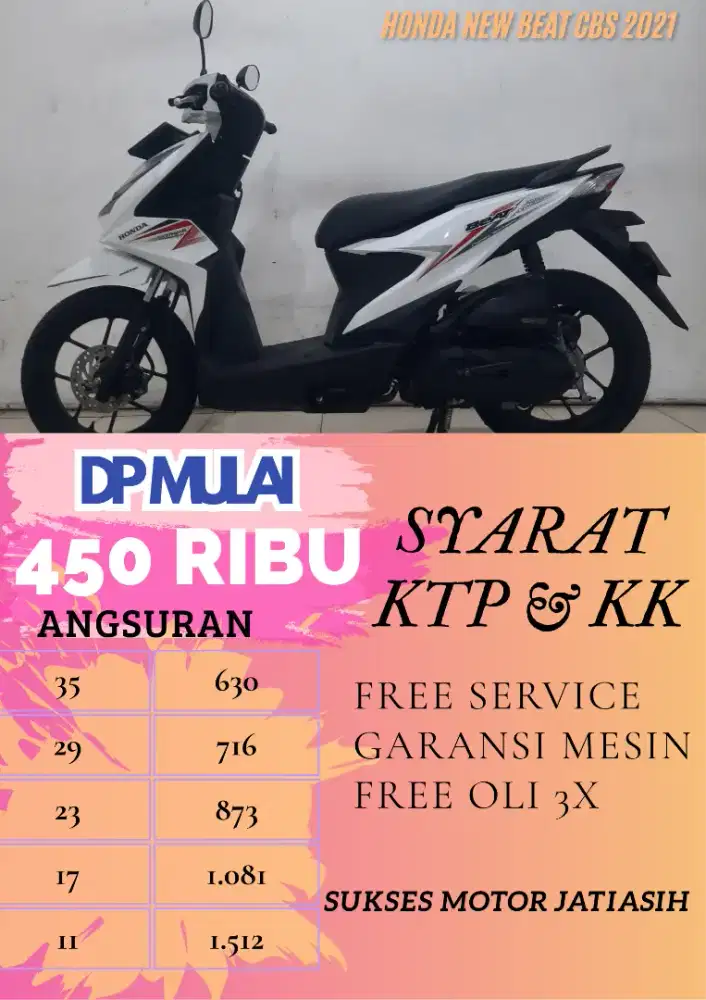 HONDA NEW BEAT CBS 2021