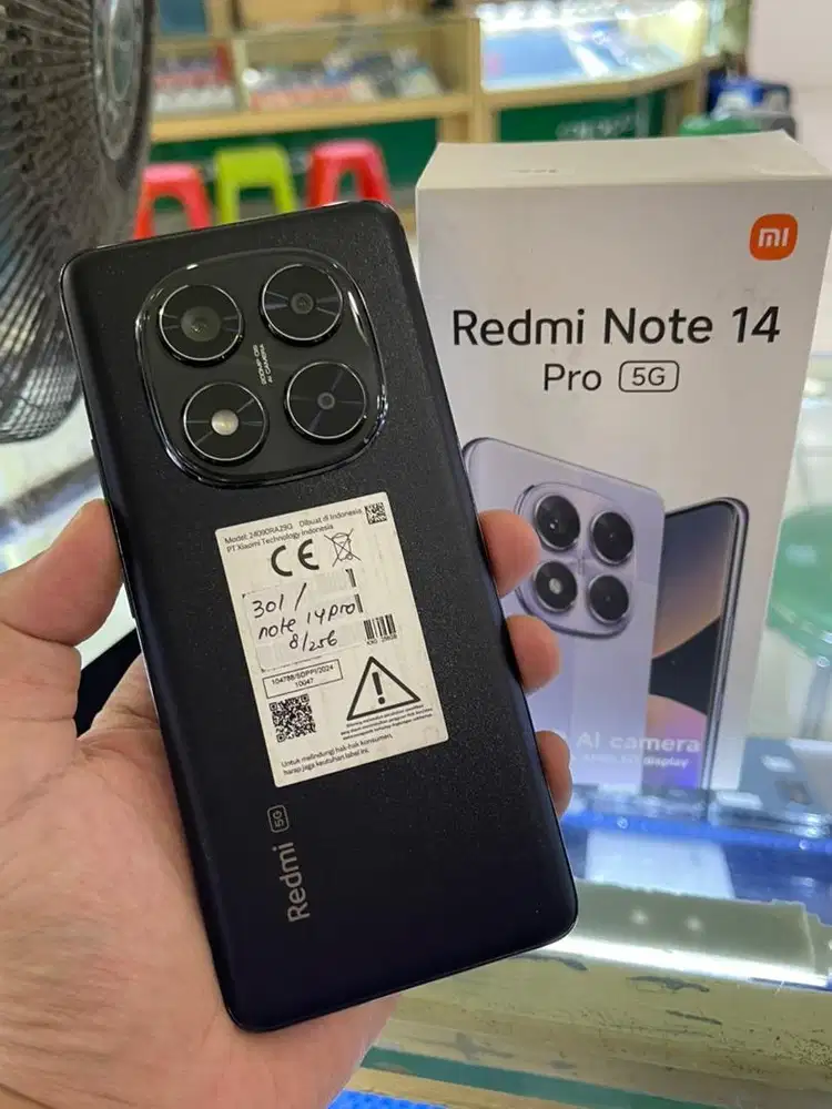 REDMI NOTE 14 PRO 5G RAM 8/256 FULSET MULUS XIAOMI