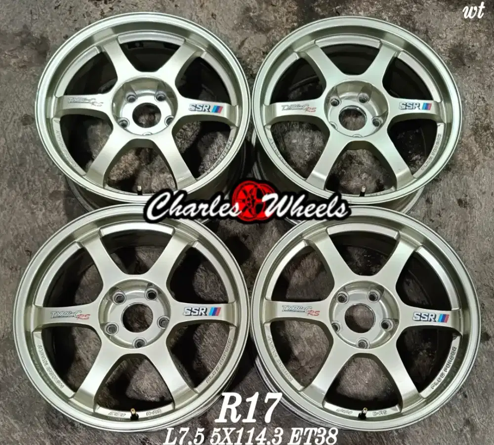 Velg seken ssr type c r17 5x114,3 innova brv camry accord dll