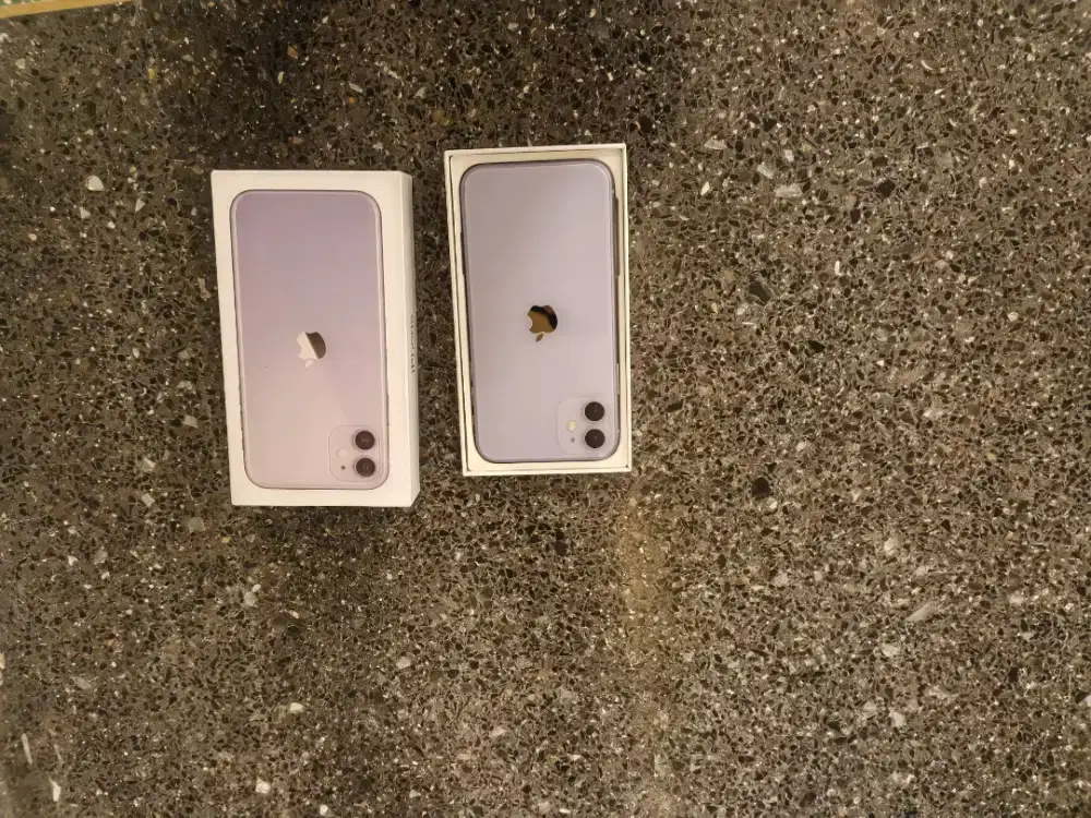 iphone 11 128gb ungu realistis baru