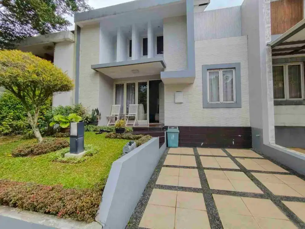 Rumah Full Furnished di Jalan Utama Rancamaya Golf Bogor