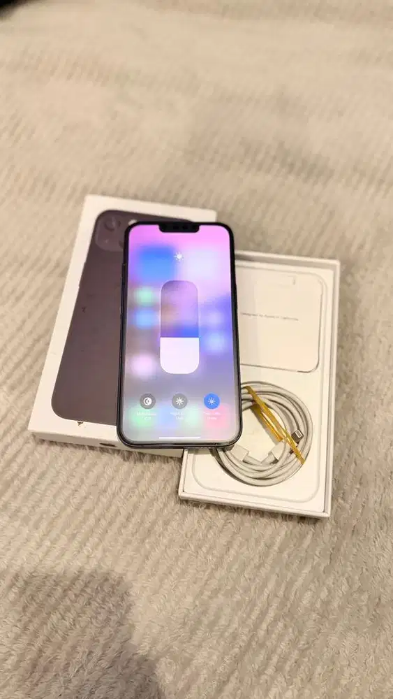 Dijual Iphone 13 Black 128GB Lengkap Terdaftar