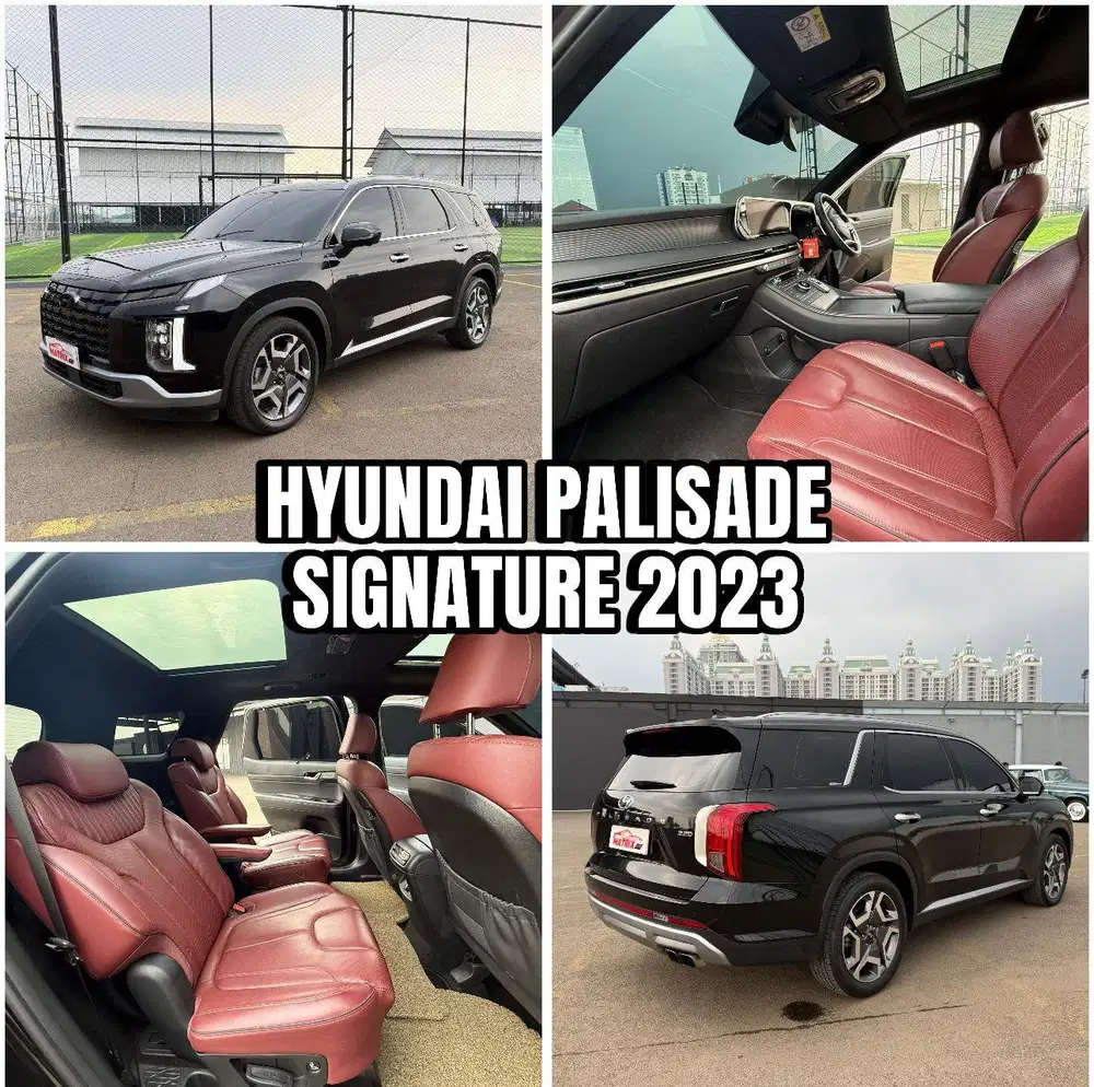Hyundai Palisade Signature 2.2D Black Nik2022 Siap pakai