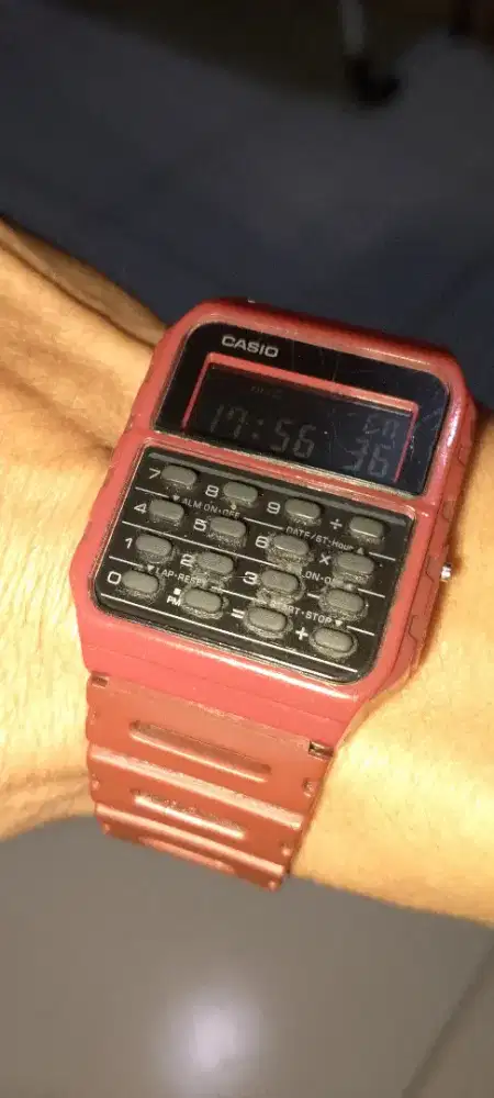 CASIO CA 53 W MERAH