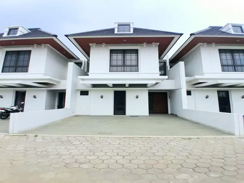 rumah baru akses lebar dekat jalan raya kodau, 10 menit tol jorr