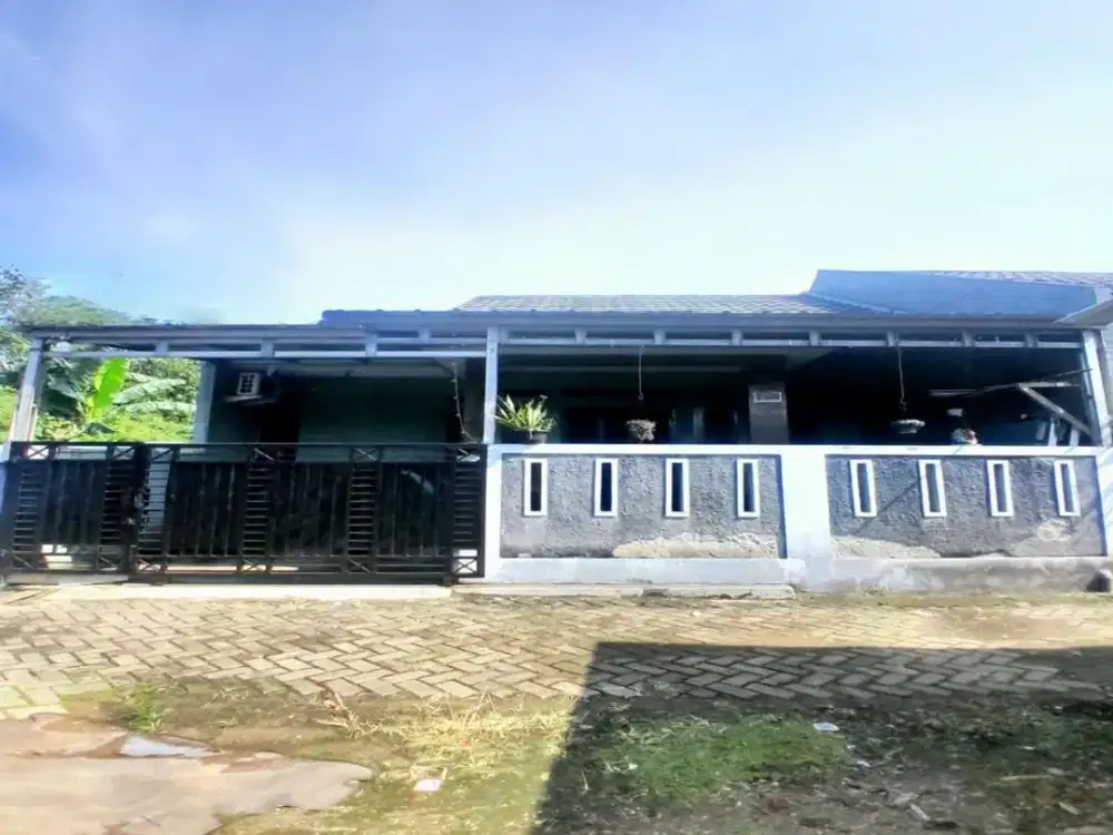 jual murah nego rumah 1 lantai 3 kamar tidur, bebas banjir