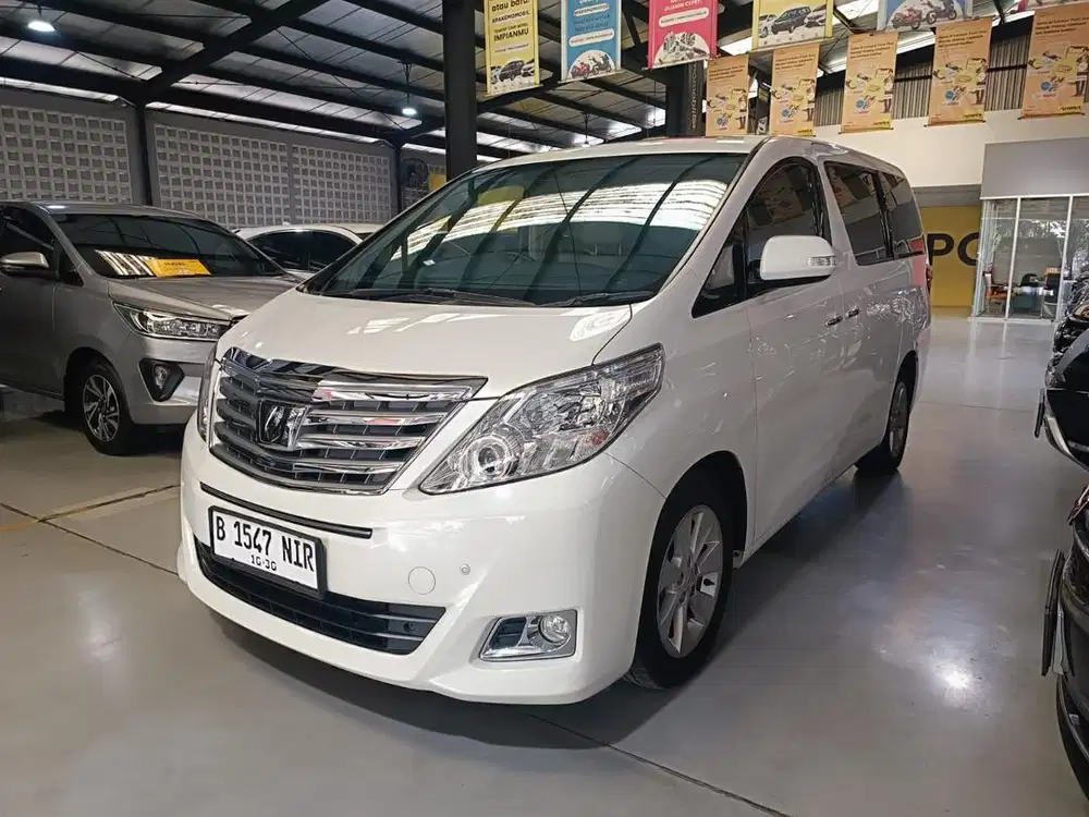 LOW KM MULUS TERAWAT LIKE NEW ! Toyota Alphard 2.4 G ATPM AT 2013