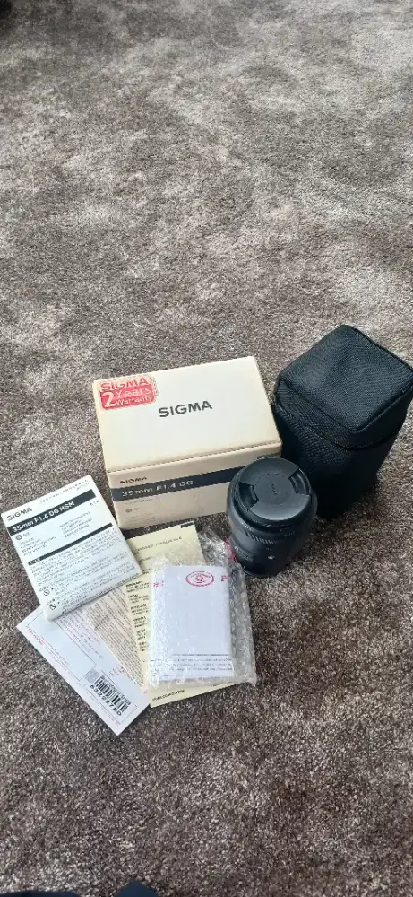 Lensa Sigma 35mm F 1.4