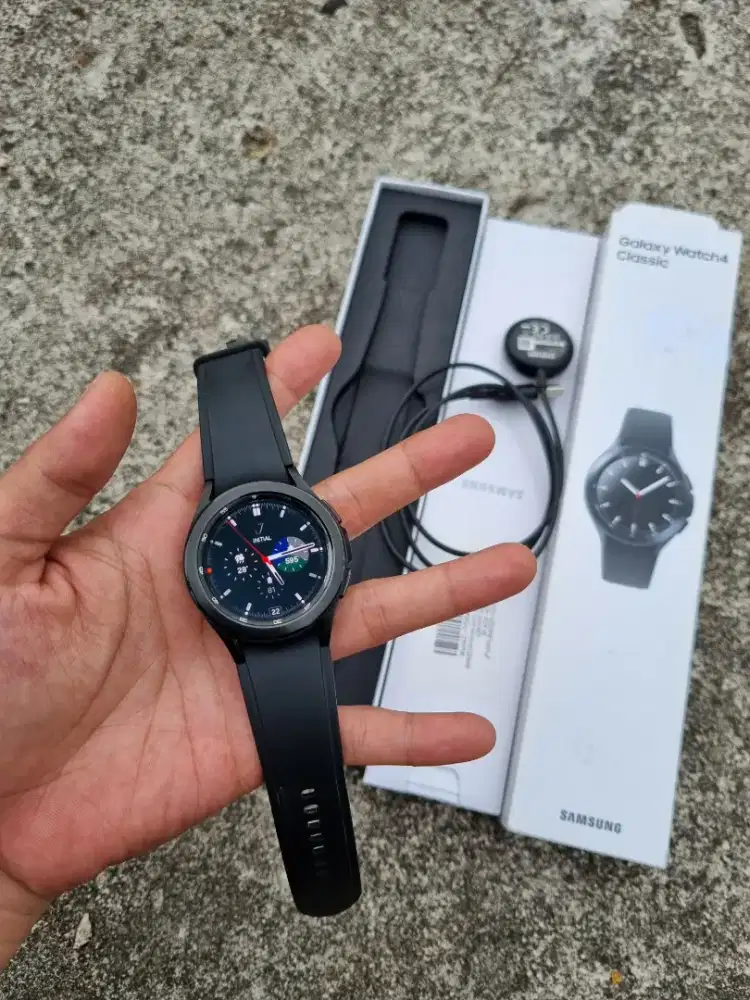 Samsung Watch 4 Classic 42mm Lengkap Original