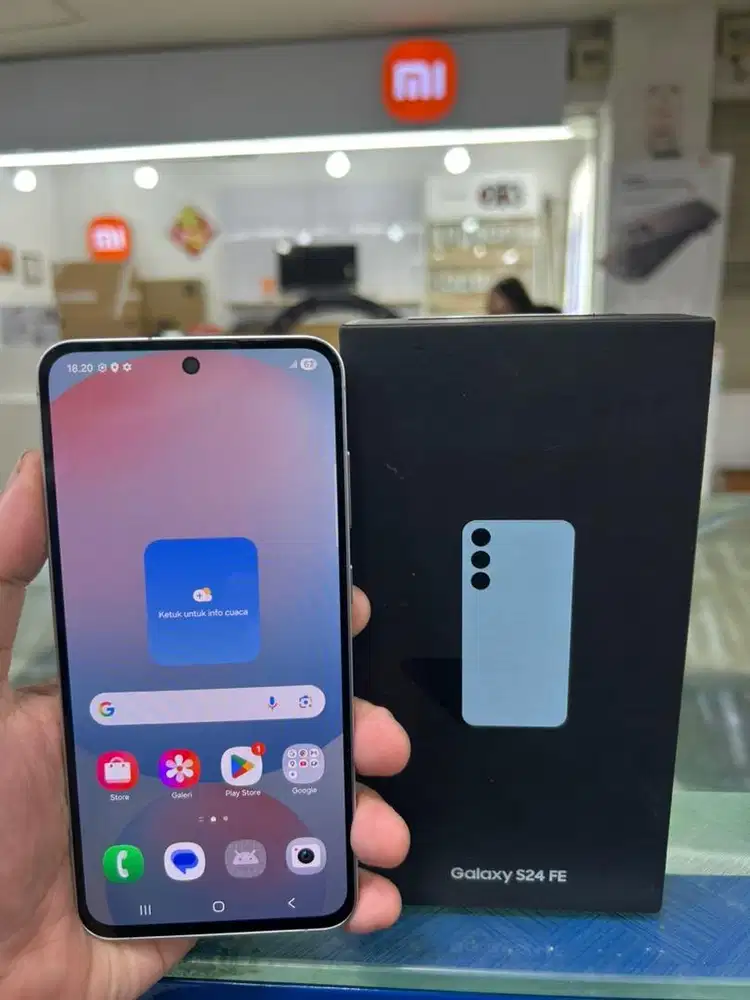 Samsung S24 FE 8/128 Fullset mulus