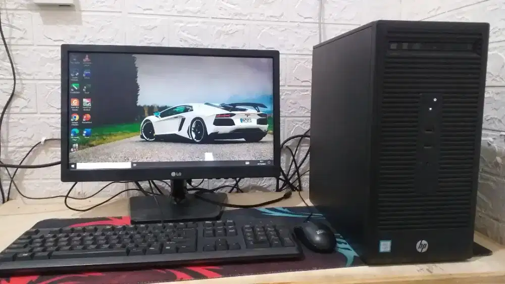 Komputer Build Up HP Core i5 Fullset Siap Pakai