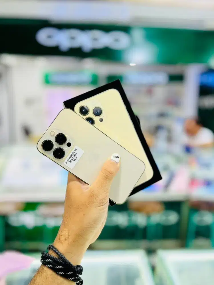 Iphone 13 Pro 256 GB Beacukai Gold Box Ori