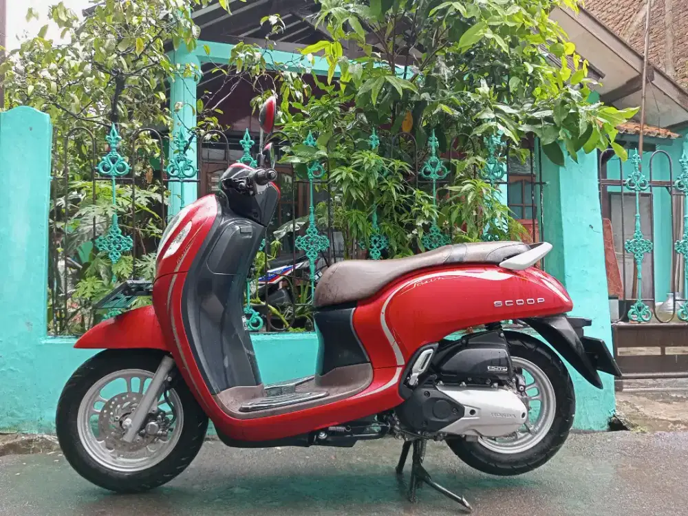 Terawat mulus orsinil Honda Scoopy xeyles tahun 2022