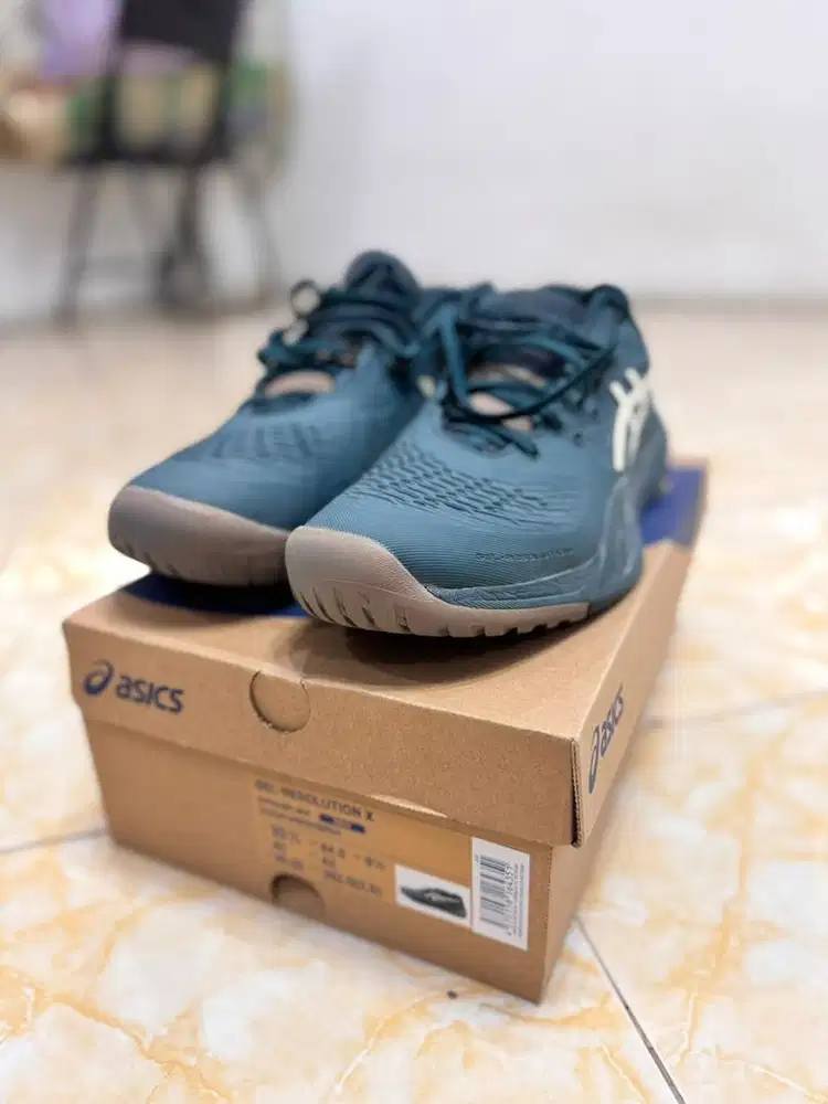 Asics Gel  Resolution X Wide Saxon Green