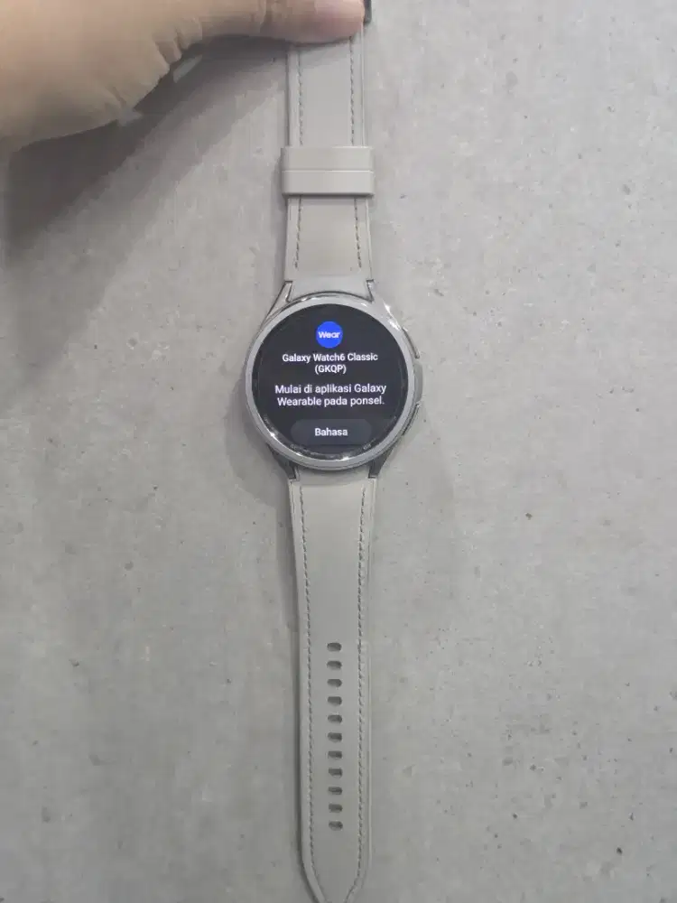 Second Samsung Watch 6 R960 47mm silver Ex Display