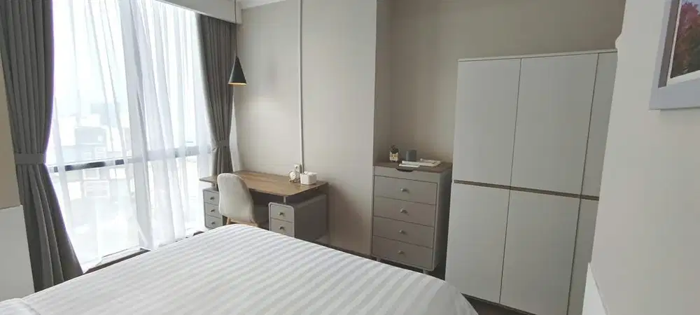 DISEWAKAN APARTMENT MENARA JAKARTA 1BR FULL FURNISH