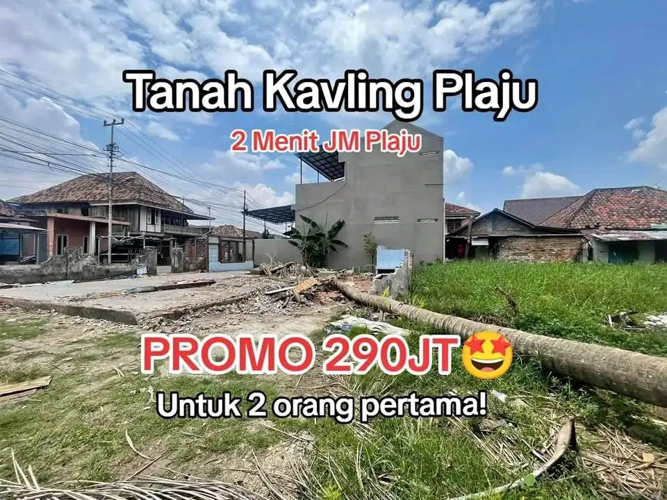 TANAH MURAH PLAJU PALEMBANG