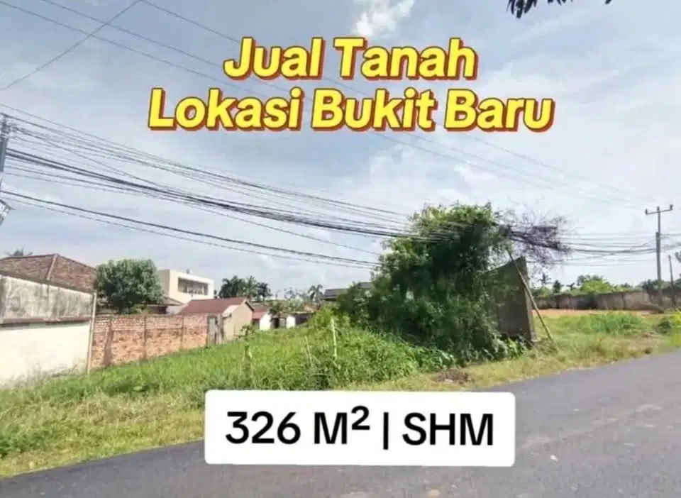 DIJUAL TANAH BUKIT BARU SHM