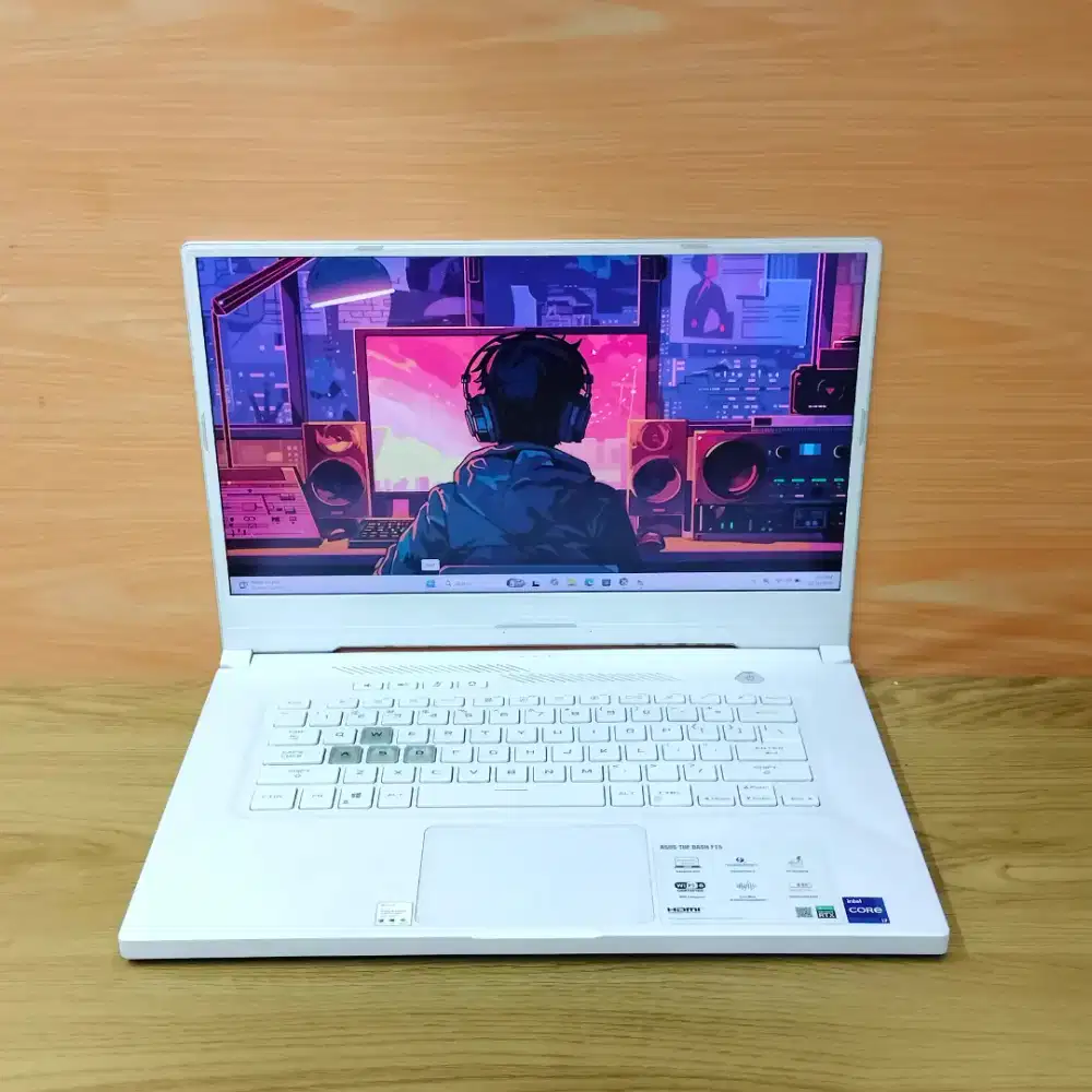 Laptop gaming asus tuf Dash I7-11370H RTX 3050 ram 16/512gb ips 144Hz