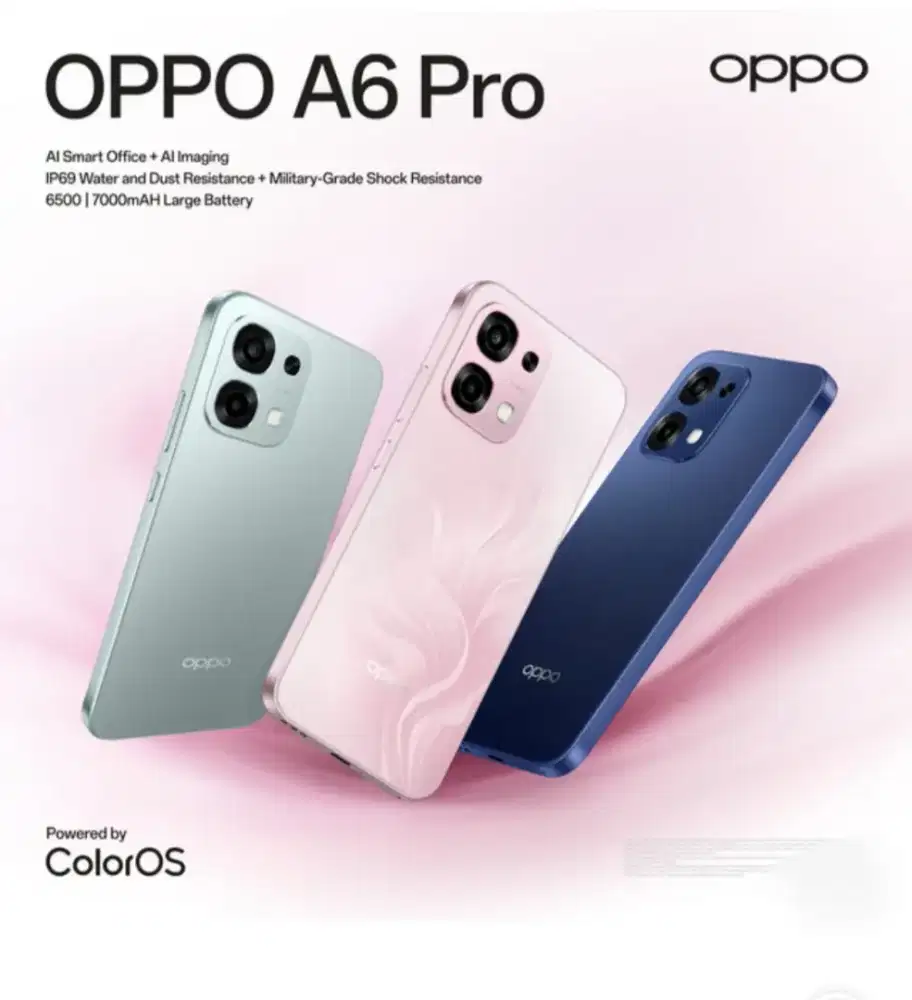 PROMO HP OPPO A6 PRO || BISA CICILAN KTP AJA || COD GRATIS ONGKIR