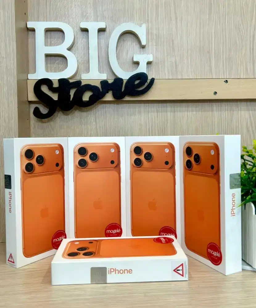 iPhone 17 Pro Max 512GB Cosmic Orange New Resmi Indonesia