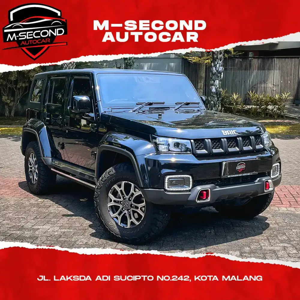 Baic BJ40 Plus 4x4 Bensin Matic 2.0 A/T 2024 Hitam CBU KM 3Ribu 589JT