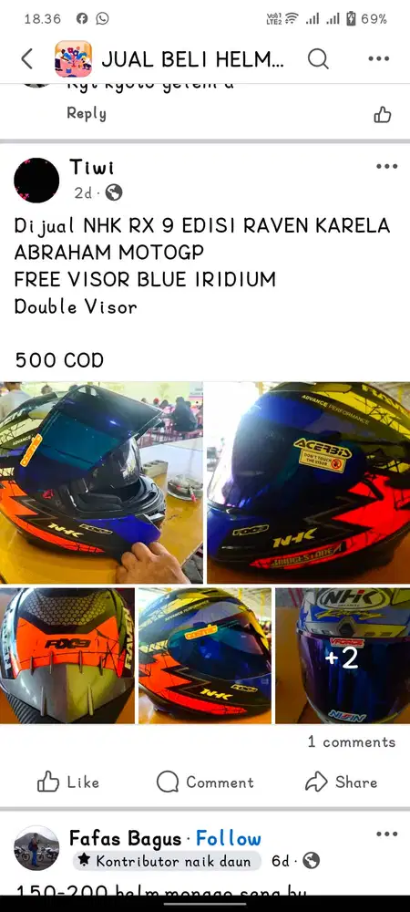 Jual cepat NHK RX9 RAVEN