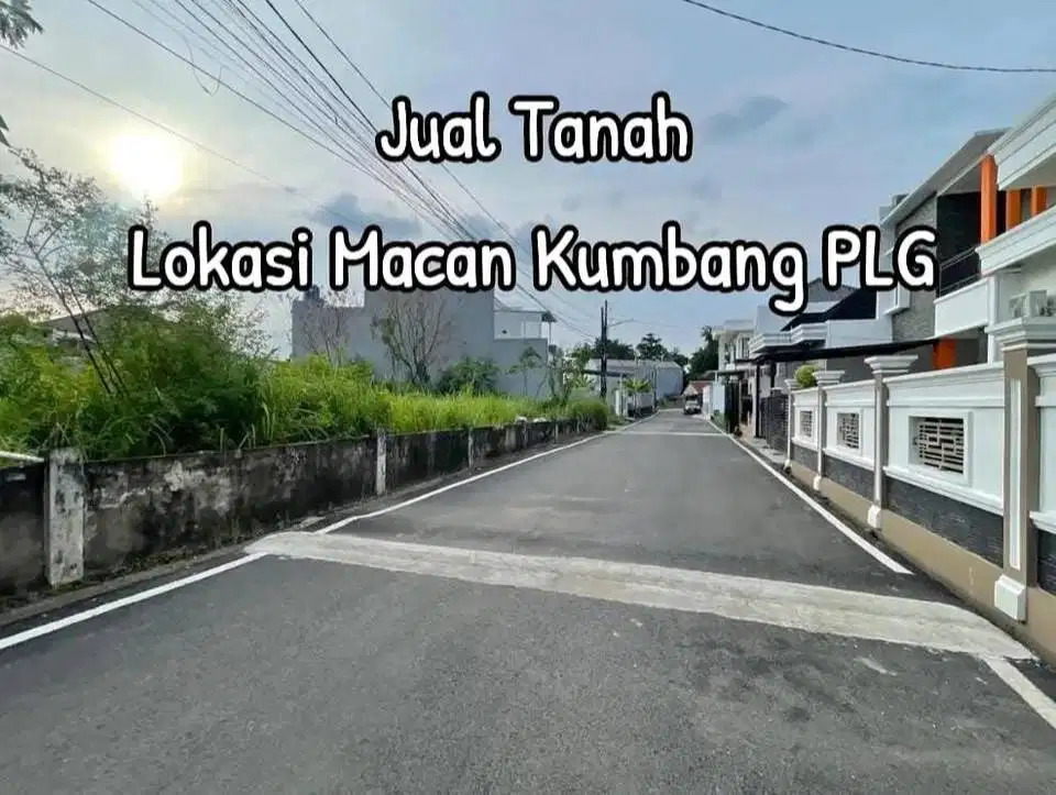 tanah murah demang luas 500m JL MACAN KUMBANG