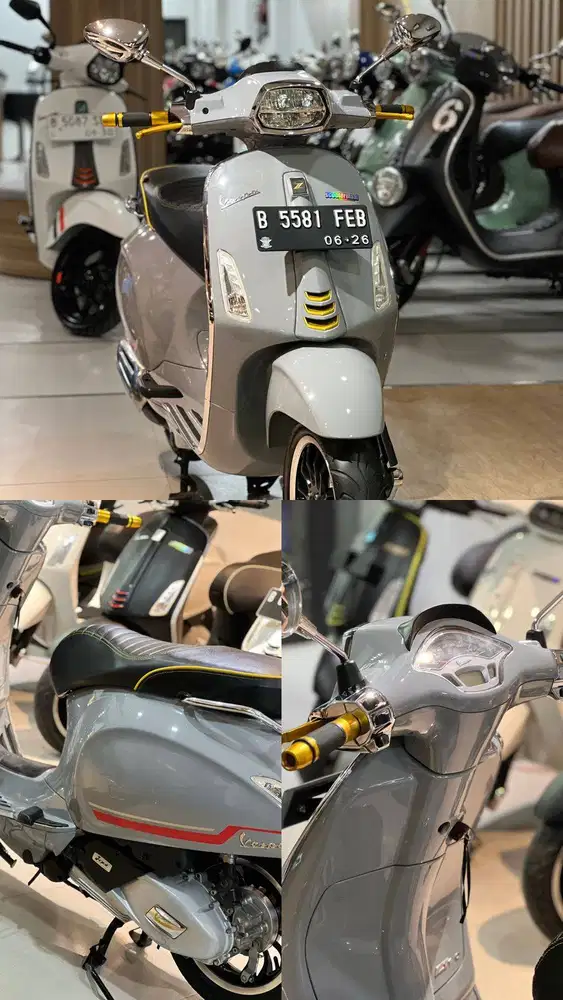 PIAGGIO VESPA SPRINT S GREY 2021