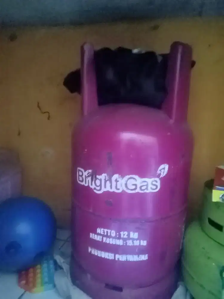 Jual tabung gas 12 kg warna pink