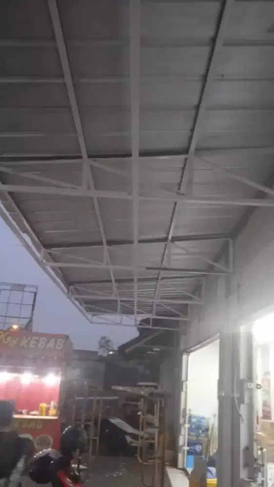 Jasa pembuatan atap kanopi atap bangunan